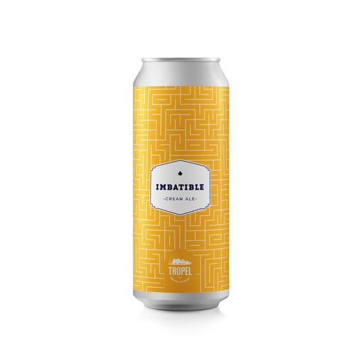 Lata "Imbatible" Cream Ale - Tropel